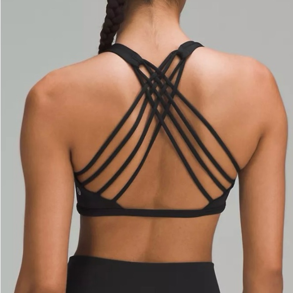 Lululemon Free to Be Wild Strappy Sports Bra